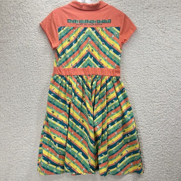 Disney Parks Dress Shop Walt Disney World Play in the Park Collared Dress L - Picture 4 of 8